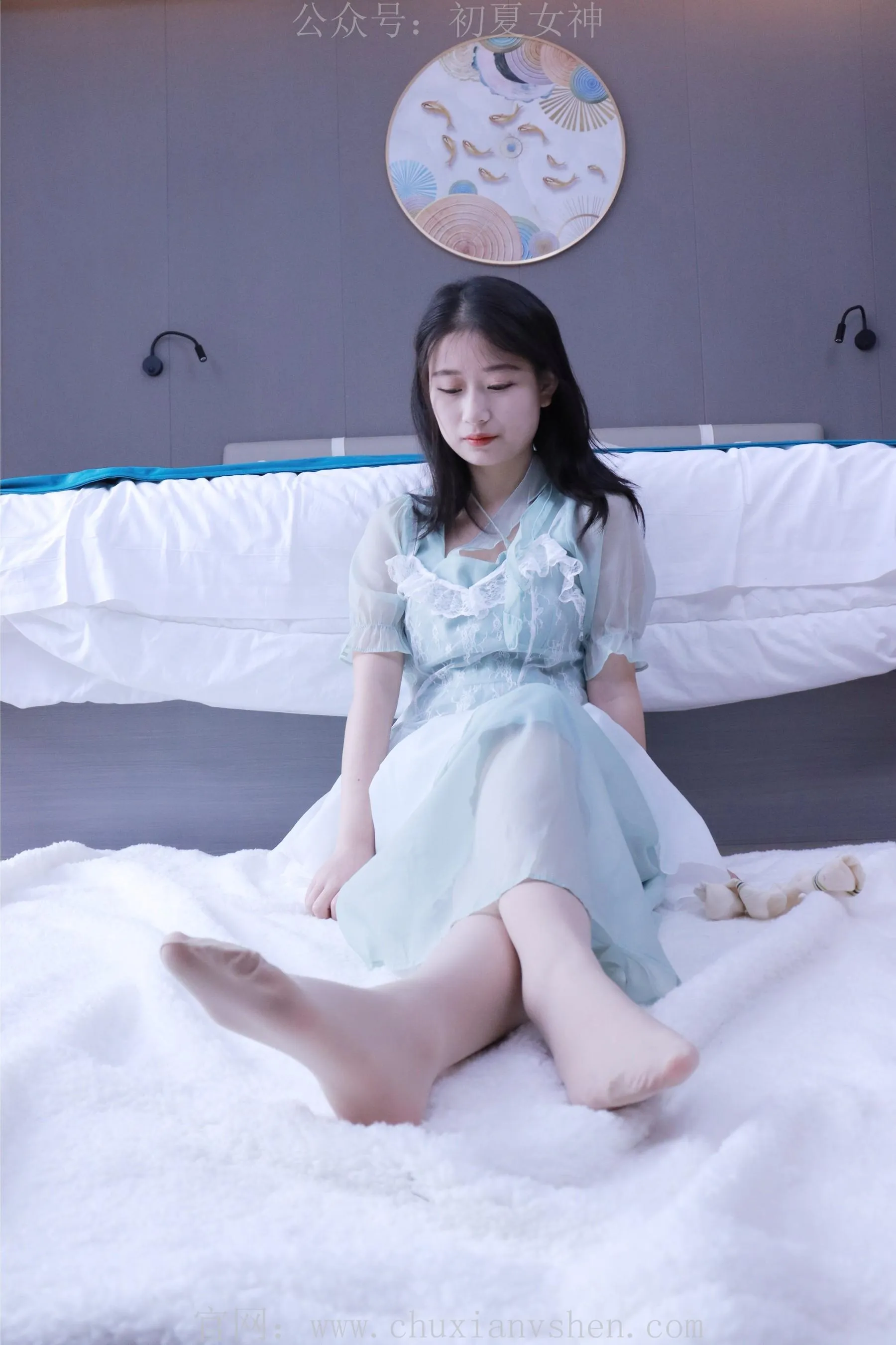 初夏女神 NO.009 念念 绿野仙踪M码连衣裙搭回力球鞋 [120P]插图8